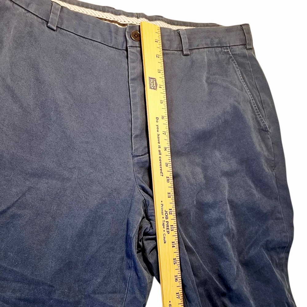 Brooks‎ Brothers Clark Dress Pants 40x32 Navy Blue Supima Cotton - Picture 8 of 9